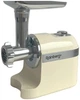 М'ясорубка Rainberg RB 2270 3800 Вт електрична з реверсом, шнекова м'ясорубка з металевим шнеком, 3 ґрати 3/5/7 мм, 2 ножі, насадка кеббе, захист від перегріву - зображення 4