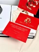 Подарочные сертификаты Beauty Card красные с 3D золотом Soft Touch (минимальный заказ 5 шт) - изображение 5