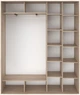 Шкаф-купе Феникс 190x45x240 см 2 ДСП Венге магия (FM170917) - изображение 1