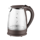 Електрочайник 1,7л 2000W скло (диск) MR-064-BROWN Maestro - изображение 1