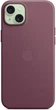 Чохол FineWoven with MagSafe для Apple iPhone 15 Plus (MT4A3) Mulberry - изображение 4