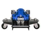 Домкрат гидравлический подкатной 3 т, 75-505 мм (коробка) двухштоковый, с резиновой накладкой Scheppach - изображение 4