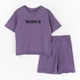 Комплект футболка та шорти Dexter`s з вишивкою purple dexters 110 см - зображення 1