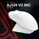 Ігрова бездротова миша Ajazz AJ139 V2 MC-3 Mod-White-3311 - зображення 6