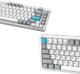 Клавіатура бездротова GamePro Asgard Yord Keychron Super Red Switch Wireless/Bluetooth/USB White (MK266WH) - зображення 4