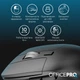 Мышь OfficePro M395B Silent Click Ergonomic Wireless Black - изображение 7