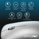 Мышь OfficePro M225S Silent Click Wireless Silver - изображение 7