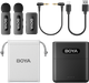Беспроводной петличный микрофон BOYA BY-V35 TRS for camera Black - изображение 2