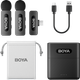 Бездротовий петличний мікрофон BOYA BY-V30 Type-C Black - зображення 2