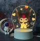 Детский ночник Куроми для девочки 3D LED настольная лампа, декоративный светильник лампа для детей Куруми питание от USB - изображение 2
