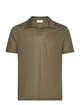 Чоловіча сорочка-поло Gant Linen Ss поло з льону хакі L 2013016 301 (L) - изображение 1