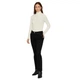 Водолазка жіноча Vero Moda Mava Lulu кремова приталена блузка XS 10261273 BIRCH XS - зображення 2