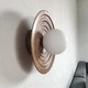 Світильник настінний з ясеня Орбіт 28 см Walnut Gaff Design Бра лофт на стіну - зображення 1