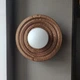 Світильник настінний з ясеня Орбіт 28 см Walnut Gaff Design Бра лофт на стіну - зображення 2