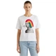 Жіноча біла футболка з принтом United Colors of Benetton M 3U29E16G1 (M) - изображение 1