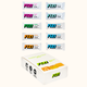 Протеиновые батончики FIZI Protein box 45 г 10 шт Конфетный микс (2514020302) - изображение 1