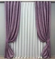 Комплект готовых штор VR-Textil Жаккард Sultan XO №1145ш Фиолетовый 150х270 см 2 шт (30-960) - изображение 2