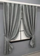 Комплект коротких штор VR-Textil Жаккард Мрамор Al1 № 1015ш Графитовый 130х170 см 2 шт (35-0208) - изображение 2