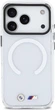 Etui plecki BMW M IML Shockproof Metal Logos MagSafe do Apple iPhone 17 Pro Transparent (BMHMP17L25HSMLKT) - obraz 3