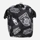 Спортивная сумка планшет через плечо средняя Puma Academy 09148917 Black-Football AOP (4069162003508) - изображение 3