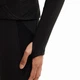 Жіночий спортивний чорний еластичний світшот Desigual Rock XS 22WWSK19/2000 (XS) - зображення 6