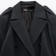 Жіночий класичний темно-синій піджак Zara M 4432/716/409 (M) - изображение 5