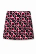 Спідниця жіноча Desigual Roxana Mini з геометричним колом L 22SWFWX1/2000 (L) - зображення 2