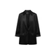 Жіночий атласний чорний блейзер Zara, що розстібається XL 7560/580/800 (XL) - изображение 2