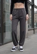 Жіночі спортивні штани Staff mol dark gray L - изображение 7