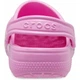 Дитячі крокси для дівчинки Crocs kids Classic Clog Taffy Pink (36-37, рожевий) - зображення 4