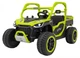 Samochód elektryczny dla dzieci Farmer Truck UTV Racing 2-osobowy Zielony (5903864944051) - obraz 1