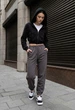 Жіночі спортивні штани Staff yo gray logo XS - изображение 5