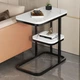 Двухъярусный прикроватный журнальный столик DASH (5496) (50х30х60 см) - изображение 5