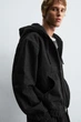 Куртка Zara Relaxed Fit чорний 0774/372/822 L - изображение 4