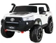 Samochód elektryczny dla dzieci Pick-Up Toyota Hilux 2-osobowy Biały (5903864913880) - obraz 1
