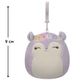 М'яка іграшка на кліпсі Squishmallows Білка Сідні 9 см (SQCP00180) - зображення 4
