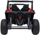 Samochód elektryczny dla dzieci UTV X3 Off-Road 2-osobowy Czerwony (5903864941968) - obraz 4