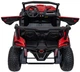 Samochód elektryczny dla dzieci UTV X3 Off-Road 2-osobowy Czerwony (5903864941968) - obraz 5