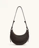 Женская сумка на плечо JW PEI Sharon Woven Crossbody Bag Coffee brown (123943) - изображение 1