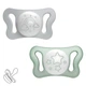 Пустышка Chicco PhysioForma Micro, силикон, 0-2 мес., 2 шт., цвет серый (75126.41) - изображение 1