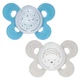 Пустышка Chicco Physio Comfort, силикон, 16-36 мес., 2 шт., Голубой - изображение 2