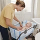 Набір Stokke Flexi Bath: ванночка складна та адаптер, Блакитний - зображення 2