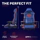 Игровое кресло Trust GXT721SM Ruya Pro Superman Edition Foldable Armrests Blue (25742_TRUST) - изображение 11
