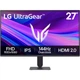 Монітор LG 27" 27G411A-B FHD IPS 144Hz (27G411A-B) - зображення 1