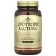 Ліпотропний фактор Solgar (Lipotropic Factors) 100 таблеток (SOL-01581) - зображення 1