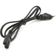 Кабель живлення C7 0.8m 0.5mm2 black Voltronic (PC-184CEE7/16-C7-CCA-1,0) - зображення 1
