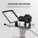 Профессиональный телесуфлер NEEWER BASICS X12B 12" из алюминиевого сплава регулируемый по высоте для смартфонов, планшетов - изображение 5