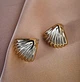 Женские сережки "Морские ракушки" 1.8см jewelry Золотистые - изображение 6