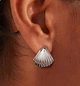 Женские сережки "Морские ракушки" 1.8см jewelry Серебристые - изображение 2