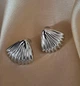Женские сережки "Морские ракушки" 1.8см jewelry Серебристые - изображение 3